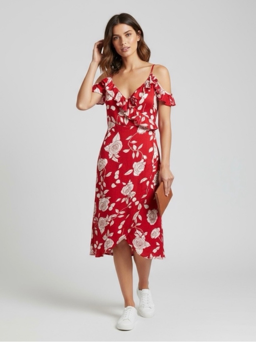 Disney MINKPINK Beauty & The Beast Enchanted Rose MIDI Dress